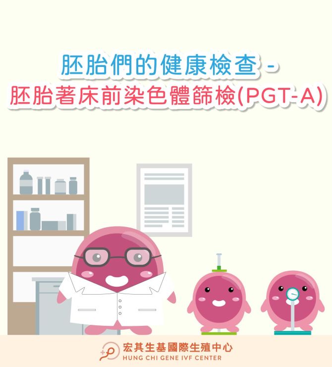 胚胎們的健康檢查－胚胎著床前染色體篩檢（PGT-A/PGS）